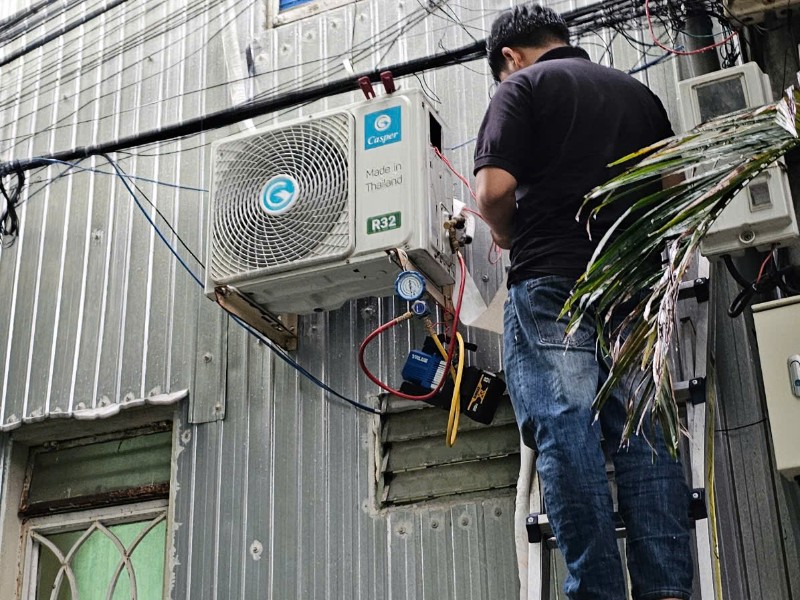 Lắp đặt máy lạnh